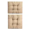 Zestaw poduszek MODULAR RATTAN 2x siedzisko 60x60cm + 2x oparcie 60x40cm Beżowy