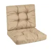 Zestaw poduszek MODULAR RATTAN 4x siedzisko 40x40cm + 4x oparcie 40x40cm Beżowy
