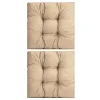 Zestaw poduszek MODULAR RATTAN 4x siedzisko 40x40cm + 4x oparcie 40x40cm Beżowy