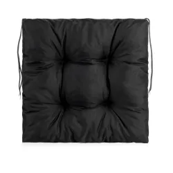 Poduszka na krzesło AURA SIT 40x40cm Czarny