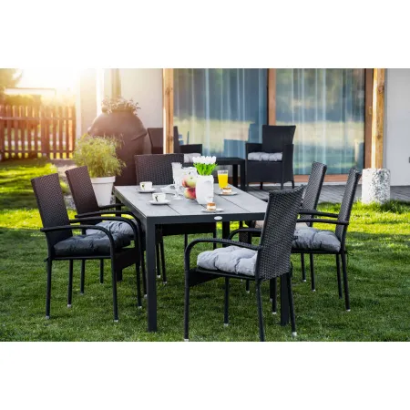 Poduszka na krzesło AURA SIT 40x40cm Szary