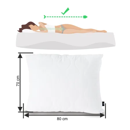 Poduszka ROYAL SOFT 70x80cm ZESTAW 2 szt.