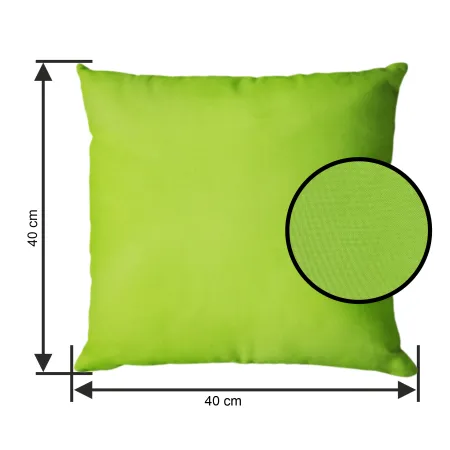 Poduszka AURA CLASSIC 40x40cm Seledynowy