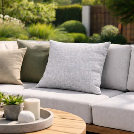 Poduszka  AURA CLASSIC 40x40cm Jasny Szary Melanż