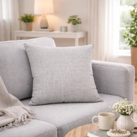 Poduszka  AURA CLASSIC 40x40cm Jasny Szary Melanż