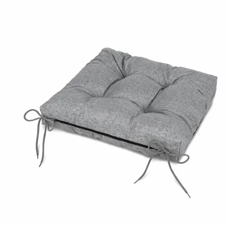 Poduszka na krzesło AURA SIT 40x40cm Szary Melanż